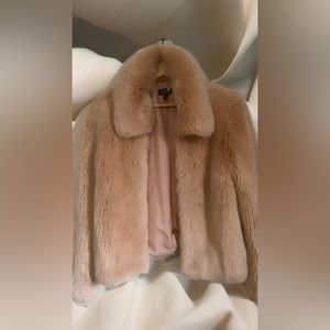 Topshop Faux Fur light pink